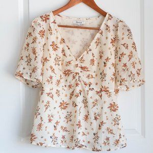 Madewell Floral Blouse